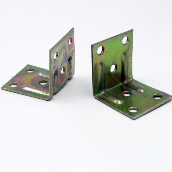 OEM/ODM Металлические угловые скобки Углеродистая сталь L-образная скобка для мебели