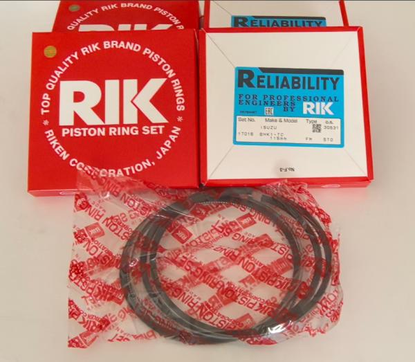 Isuzu 6HKT Piston Ring RIK 17016 8-94391502-4  Alloy Steel