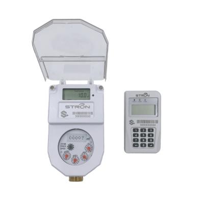 ISO14001 IP68 DN25 pagou antecipadamente o medidor de água com uma comunicação sem fio de LORA-RF