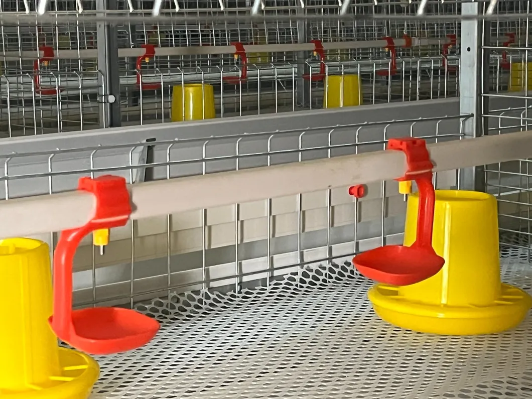 Automatic Poultry Water Nipple Drinker with 360 Degree Triggering for Broiler Chickens