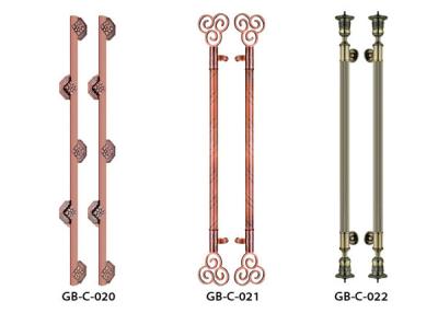 Luxury Crystal Stainless Steel Tube Handles Extreme Corrosion Resistance