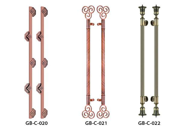 Luxury Crystal Stainless Steel Tube Handles Extreme Corrosion Resistance