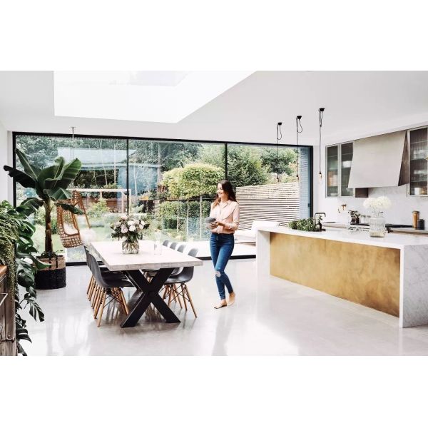 4500Pa 38dB 6063 T5 исправило Slimline окно алюминиевого сплава