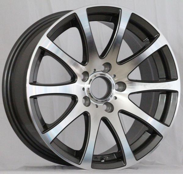 5 Spoke Machine Face Positive ET 5×120 17 Inch Staggered Rims