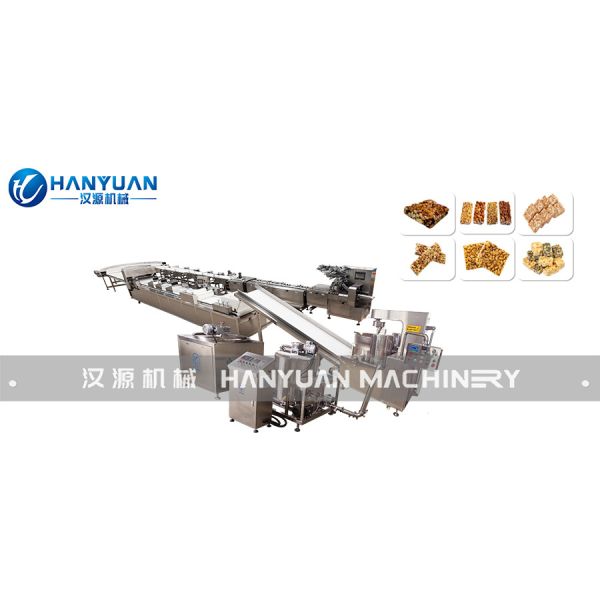 máquina de barras de maní