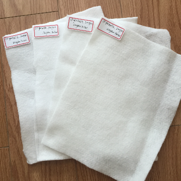Short Fiber Needle Punched Non Woven Geotextile Fabric For Sand Filtration Pavement Reinforcement