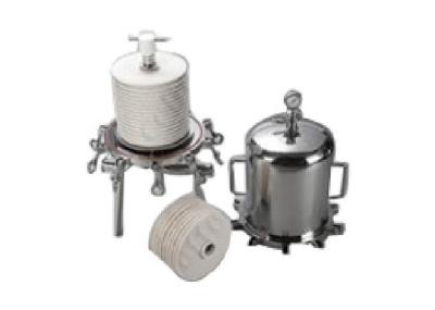 Alojamento de filtro SS304 Lenticular para soluções da enzima do vinho da concentração do suco