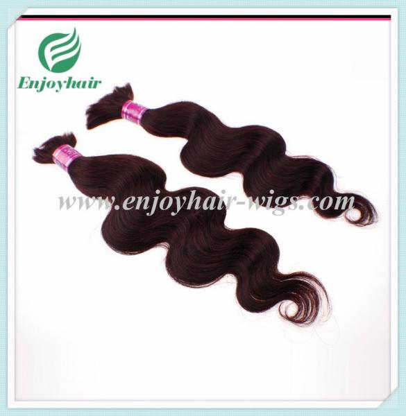 Malaysian 5A virgin remy hair bulk ,color 99j#, body wave 10''-26''length hair extension