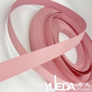 Prévention de la poussière Bandes de bordure en PVC rose pêche pour meubles haute résistance M7934