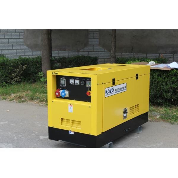 1500/1800rpm Brushless Kovo Diesel Welder Generator Ew500dst