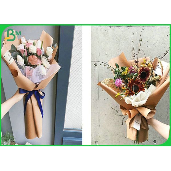 СГС аттестовал бумагу 70г 80г Брауна Крафт крена для пакета цветка СГС аттестовал крен 70г 80г бумаги Брауна Крафт для пакета цветка