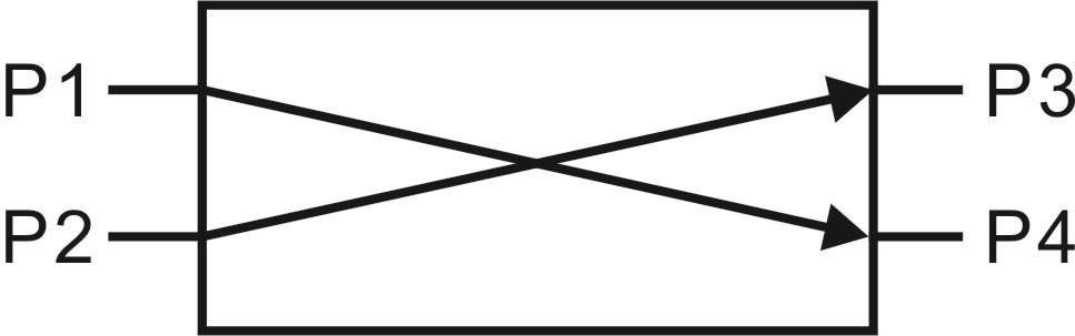 Переключатель механического волокна обхода RoHS 2x2B оптически