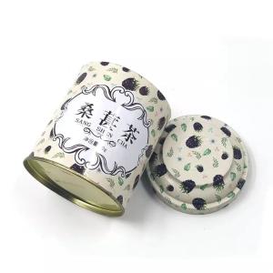 Custom Tin Can Rectangular Coffee Tea Candy Spice Bean Packaging Tin Box Metal