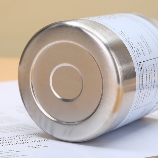 Tumbler Copo de café de acero inoxidable aislante con tapa y paja estilo americano portátil exterior con acompañamiento de paja copas de agua selladas de doble pared botella de viaje