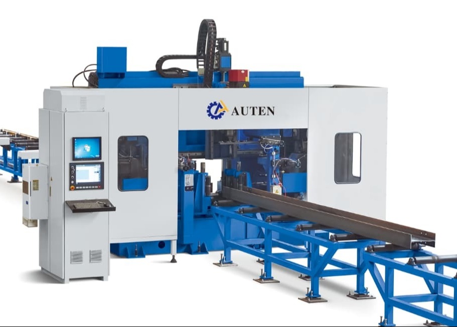 Advanced CNC H Beam Drilling Machine With BT40 High-Speed Spindle Technology