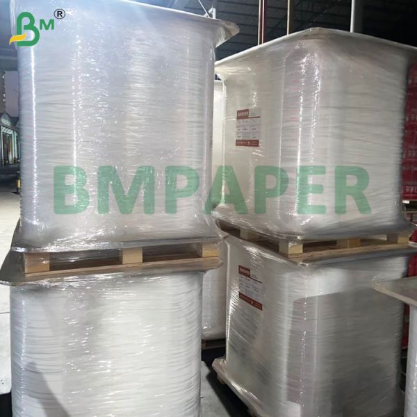 Chopsticks Packing Paper Material 24gsm 26gsm 28gsm White Color Packing
