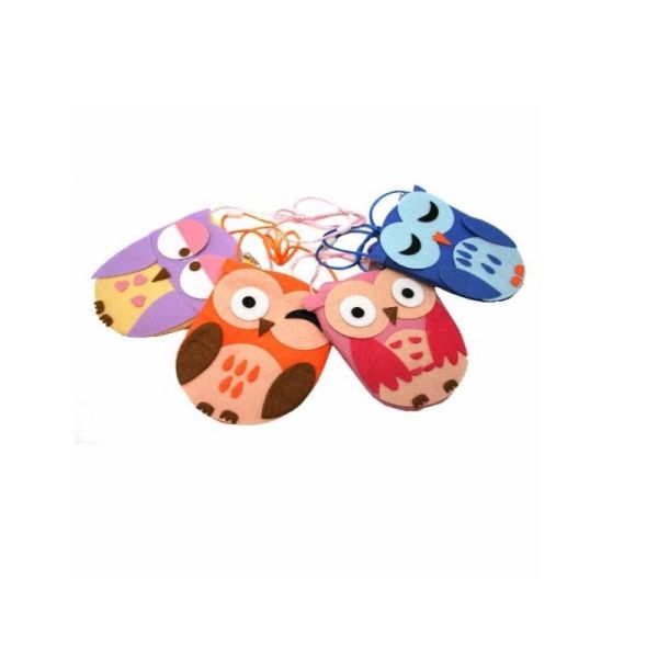 high quality reasonable price promotional felt purse factory with various color