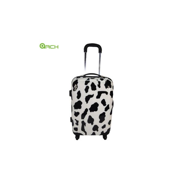 ABS PC High Maneuverability Hard Sided Trolley Case Side Gel Handles