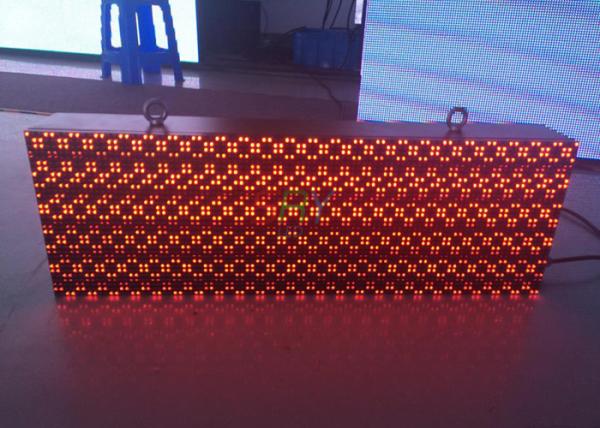 Pure Red LED Moving Message Sign / Text scrolling led display DIP546