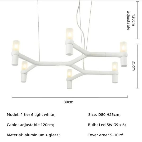 Creative Art Deco Pendant Lights Modern Luxury Chandeliers Crown Magnum Pendant（WH-AP-604）