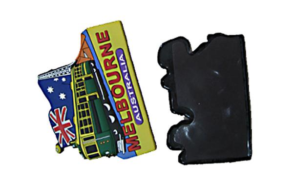 Traditional 3D Soft Fridge Magnets High Flexibility Stick On Fridge Surface