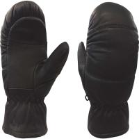 Mitenes de couro do Snowboard do tamanho S-2XL, homens Ski Mittens Cold Resistant