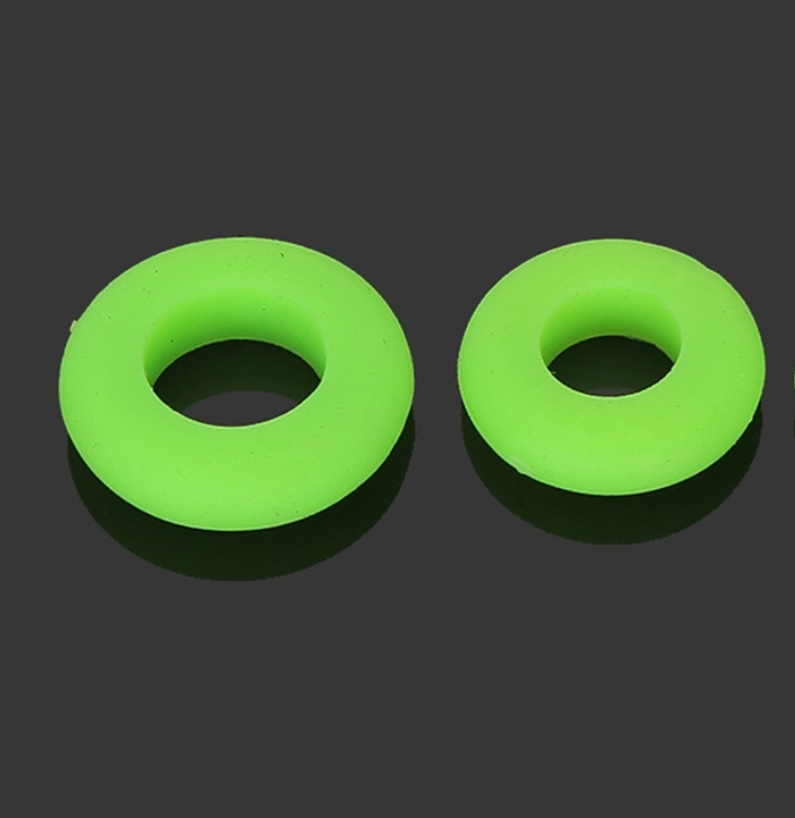 Grandes peças feitas sob encomenda elásticas altas da borracha de silicone para pescar Rod Stop Ring