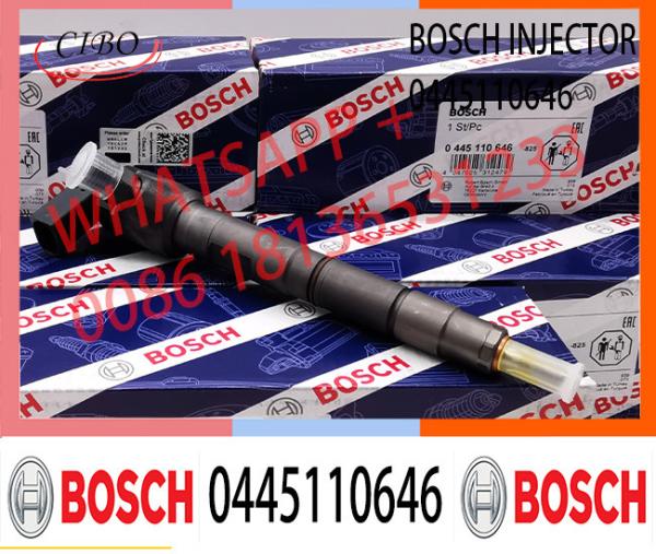 Injetor diesel genuíno original 03L130277Q 0445110646 injetor comum do trilho 0445110647 03L130277J para o injetor de Bosch