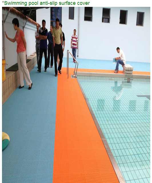 Отсутствие треская блокируя поверхности теннисного корта пола подвеса модульной