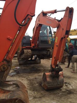 6 ton Used Excavator ZX60 ,Red Color Hitachi Excavator