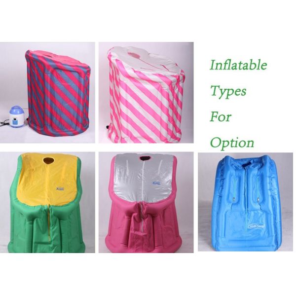 EU US Plug Lose Weight Detox Therapy Portable Steam Sauna Inflatable 1.8L 1100W
