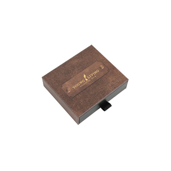 Side Pull Portable Cosmetic Packaging Box Hot Stamping For Essential Oil