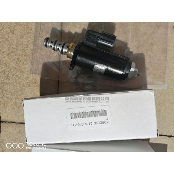 KDRDE5K-31 30C40-111 Solenoid Valve For Hydraulic Pump SK200-6 SK230-6 SK330-6
