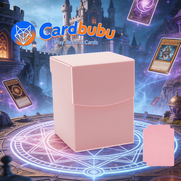 Custom PP Plastic Card Box Durable Secure Storage for MTG TCG Pokémon YuGiOh