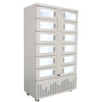 Armazém automático de refrigeração com cartão de crédito Pagamento sem dinheiro por bolos vegetais