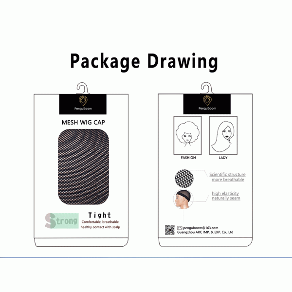 Zy001838 Airy Spandex Wig Cap Antibacterial Skin-Friendly Not Hot Not Itchy