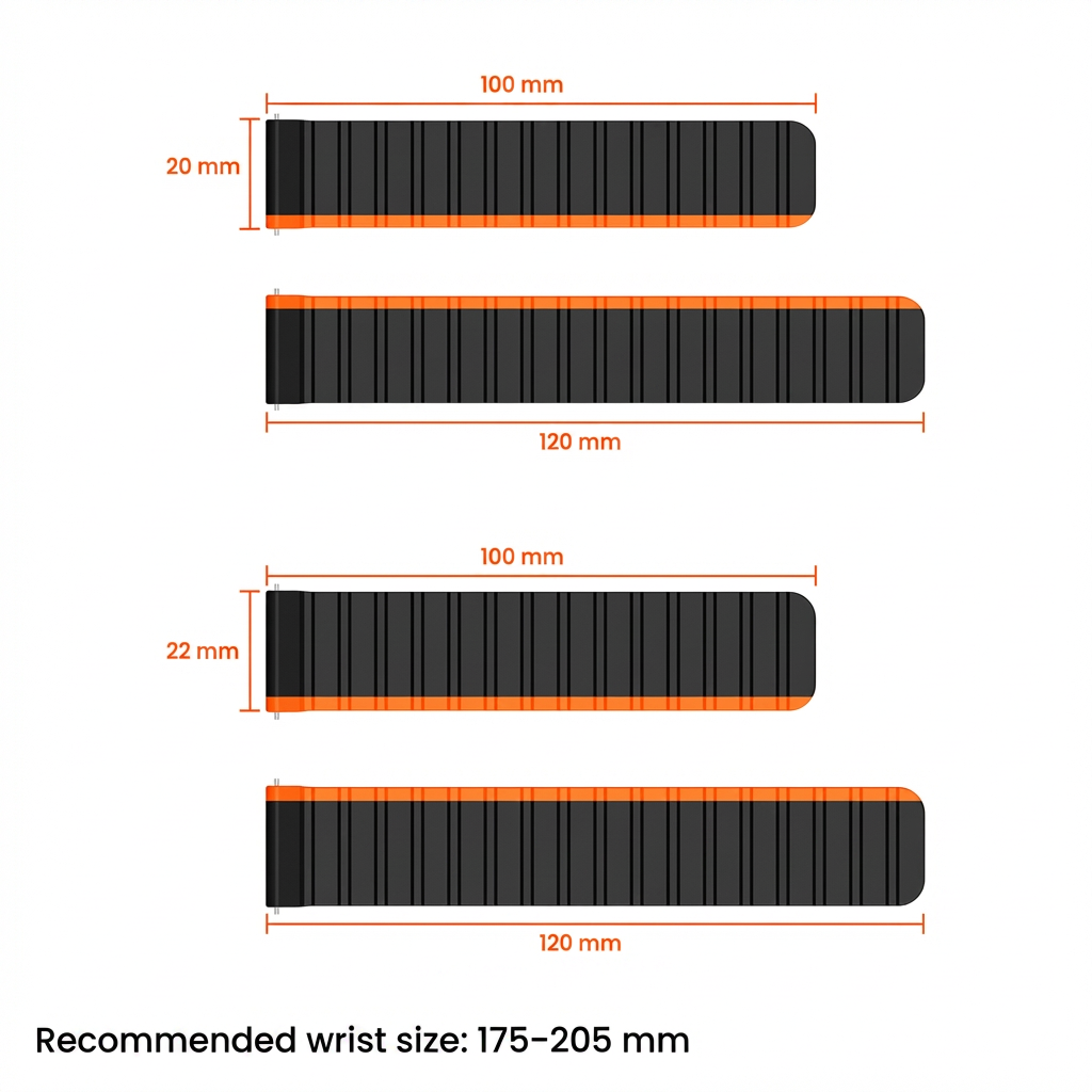Custom Adjustable Sports Soft for Huawei for Samsung Watch Bands Silicone Magnetic Strap 20mm 22mm Magnetic Strap
