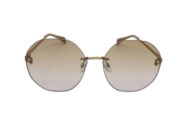 Lightweight rimless titanium sunglasses Men Women accessories UV protection 100%