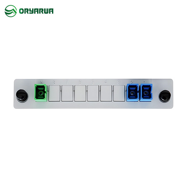 Splitter PLC кассеты оптического волокна SC UPC 1*2 в FTTX