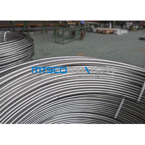 Холодный - нарисованный трубопровод 9.53mm x 0.89mm нержавеющей стали безшовный спиральный