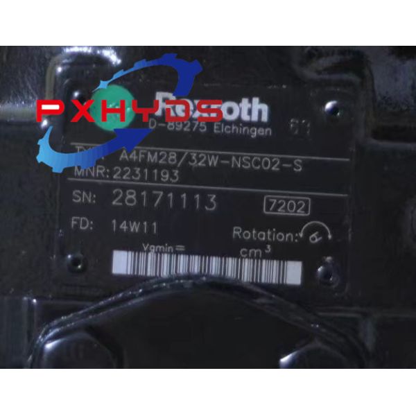 Trailer Pump Oil Power Source A4FM28/32W-Nsc02 Hydraulic Piston Motor BV certificate