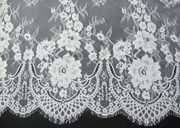 300 * 150 cm Eyelash Lace Trim for Window Curtain , Table Cloth CY-HB0456
