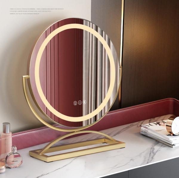 LED Lamps 10x Magnifying Round Vanity Mirror Dimmer Light Personalized