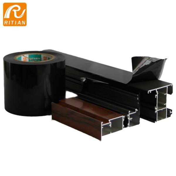 0.08mm Pe Sheet Metal Protective Film Aluminum Profile Weather Proof With Printing