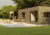 Maisons en acier Kit Homes Kitset Homes Nz portatif de l'espace de jardin de lumière préfabriquée de studio