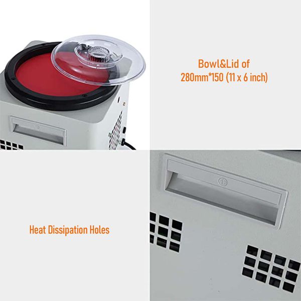 Vaso magnético With Digital Display de la joyería de TOKTOS 2800 RPM