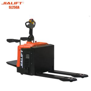 2500kg Electric Pallet Lift Truck Rated Traction Lift Height 0.2m