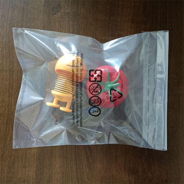 Foil Stamping Surface Finish Heat Sealed Polybag for Aseptic Custom Printed Packaging