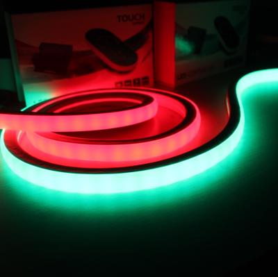 Topsung Square 17x17mm led flat tape ledgor mini led neon flex rgb dmx 512 Top-View