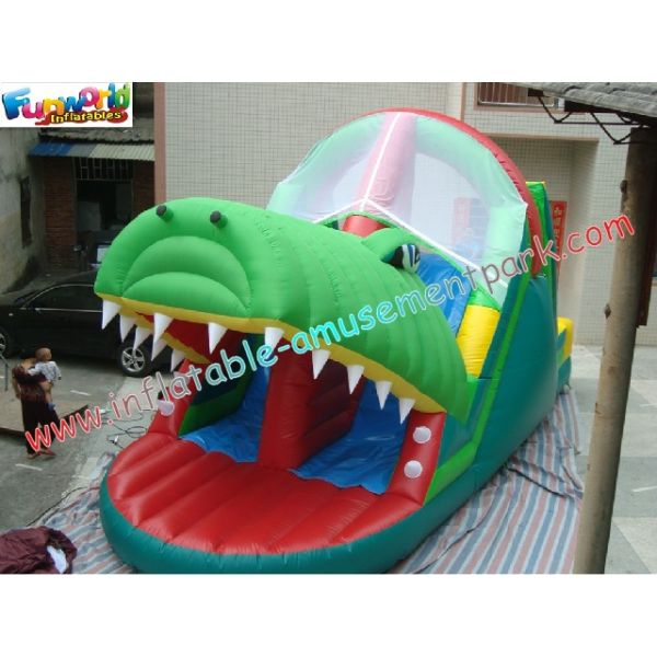 Juguetes secos inflables comerciales de la diapositiva modificados para requisitos particulares para los niños